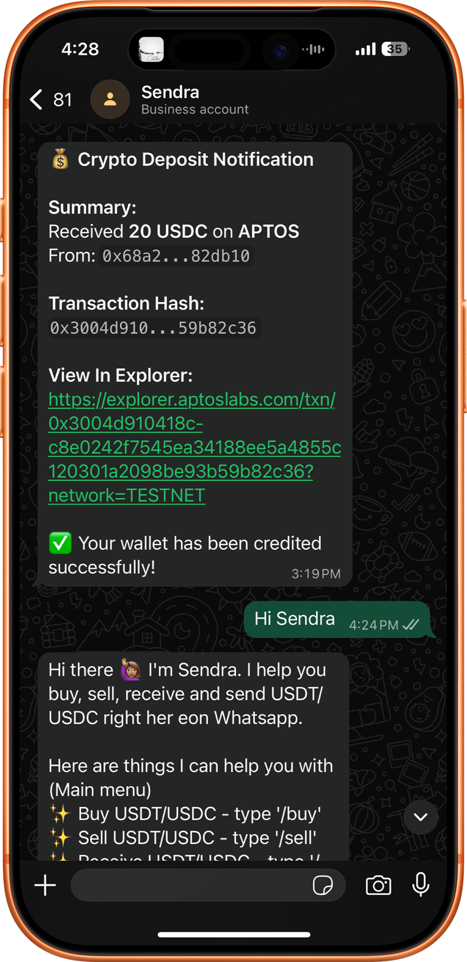 Buy and Sell Feature